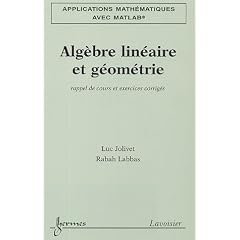 Alg�bre lin�aire et g�om�trie : Rappel de cours et exercices corrig�s