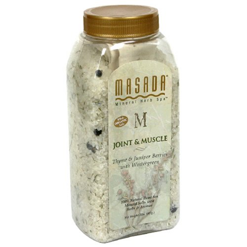 Masada Mineral Herb Spa 100% Natural Dead Sea Mineral Salts with Herbs & Aromas, Joint... by Masada