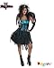 Aqua Fairy Adult Goth Gothic Costume