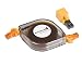 StarTech.com 8-Feet RJ11 RJ45 Retractable Patch Cable (RJ45RET8)