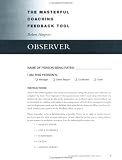 Masterful Coaching Feedback Tool (Observer Instrument)
