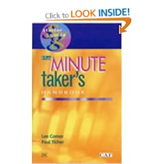 The Minute Taker's Handbook (Starter Guides)