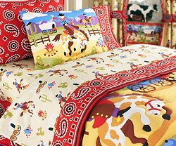 Olive Kids New Ride 'em Kids Bedding Twin Bed Skirt