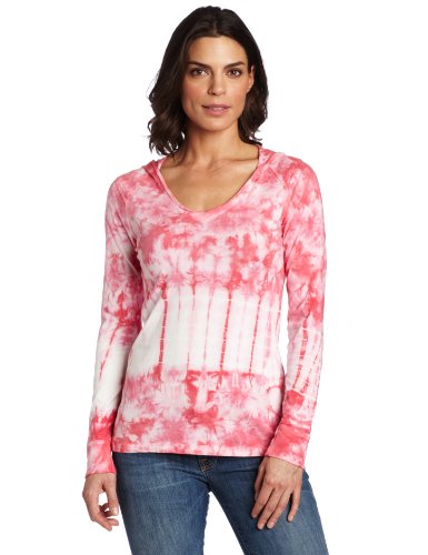 Calvin Klein Performance Women’s Hoodie Tie Dye Long Sleeve, Bouquet, Medium