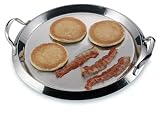 Chef's Secret 5-Ply Stainless-Steel Griddle with Glass Lid