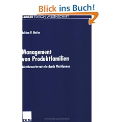 Management von Produktfamilien: Wettbewerbsvorteile durch Plattformen