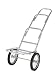 Sporting Goods : Pacific Outdoors Aluminum Game Hauler