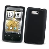 Fosmon Soft Silicone Skin Protective Gel Case for HTC Aria AT&T - Black