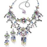2-Piece Multi-Color Crystal Set