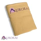 Aurorae Yoga 100% Cotton Sport Sweat Towel. Absorbs perspiration and helps stop slipping on your Yoga Mat