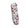 Victorinox Swiss Army Classic Edelweiss Pocket Knife (Pink)