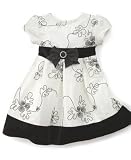 Sweet Heart Rose Baby Girl Belted Bow Dress