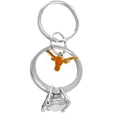 NCAA Texas Longhorns Jumbo Bling Ring Keychain