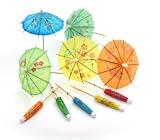 Decorative Cocktail UMBRELLA PICKS Set of 24