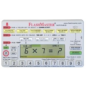 FlashMaster: Handheld computer for mastering multiplication tables that makes flashcards... by FlashMaster