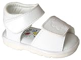 Baby Squeaky Sandals, White (infant to toddler)