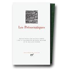 Les Pr�socratiques