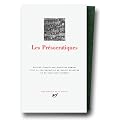 Les Pr�socratiques