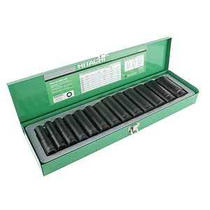 Hitachi 728545 14-Piece 1 2-Inch Deep Impact Socket Set by Hitachi