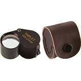 SE 10X, 21mm Triplet Professional Loupes, Black Round Body by SE