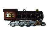 Barcana 6.5-Inch Shatterproof Coffee-Colored Train Engine Ornament