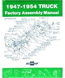 1947 1942 1953 1954 CHEVROLET TRUCK Assembly Manual