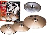 Meinl MCS Cymbal Set - 14 Inch Hi Hat, 16 Inch Crash, 20 Inch Ride - B0002F5AAS