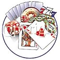 Poker 777 Dice Ace Adult T-Shirt