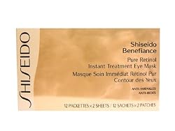 Shiseido Benefiance Pure Retinol Instant Treatment Eye Mask 2 Sheets/12 Patches.