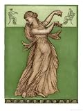 Female Solo Dancer Art Giclee Poster Print by Edouard Leon, 18x24
