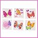 Butterfly Temporary Tattoos (144 Pcs) Image #1