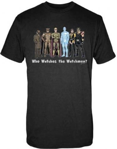 The Watchmen Who Watches the Watchmen? Black T-shirt Tee