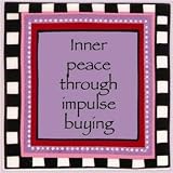 Inner peace through...(Magnet)