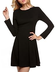 Sheath Cotton/Polyester/Spandex Winter Skater Dress/Evening Dress/Party Dress/Tunic 