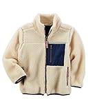 カーターズ Carter's シェルパ ジャケット & ベビー・デポ モスリン ウォッシュクロス Sherpa Zip-Up Jacket 9M (67-72cm) [並行輸入品]
