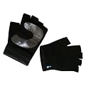 - black Yoga fingerless nonslip Gloves - one size