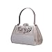 Ladies Silver Vintage Evening Bag Handbag Wristlet Clutch Purse for Party RS.1370.00