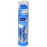 Boiron Homeopathic Medicine Calcarea Sulphurica, 6C Pellets, 80-Count Tubes (Pack of 5)