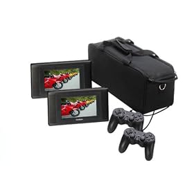 GOODMANS DUAL IN CAR  7" MONITORS FOR PS2.   GCE4000PS2