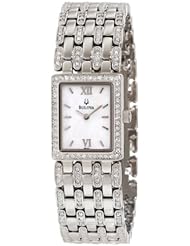 Bulova Womens 96L157 Crystal Bracelet Watch