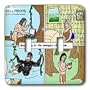 Rich Diesslins Funny Relationships Cartoons - Tarzan In Swingers Chatroom - Light Switch Covers - double toggle switch