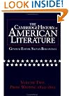 The Cambridge History of American Literature, Vol. 2: Prose Writing, 1820-1865