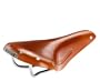 Brooks Saddles Team Professional Classic Bicycle Saddle with Tubular Rivets (Men's, Honey)