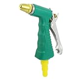 uxcell ホースノズル　プラスチック　メタル　グリーン　イエロー　シルバートーン　一個入り