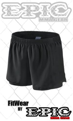 Women Crossfit Shorts, Running Shorts, 2 in 1 Shorts (Large)