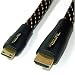 Electronics : Fisual Hollywood HDMI 'A' to Mini HDMI 'C', 1080p, V1.3. Suitable for Portable HD devices. 1.5m
