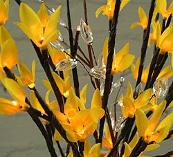 valentine Battery Operated Yellow Forsythia InchB005LOHOO0