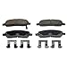 Wagner ThermoQuiet QC1172 Ceramic Disc Brake Pad Set