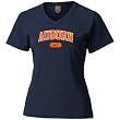 Nike Auburn Tigers Navy Blue Ladies Classic Logo T-shirt