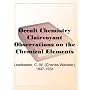 Occult ChemistryClairvoyant Observations on the Chemical Elements